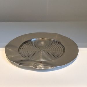 Alessi Sterling Silver Sitges wine bottle coaster